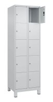 CP Schließfachschrank Classic Plus lichtgrau 080010-205 S10009, 10 Schließfächer 60,0 x 50,0 x 195,0 cm