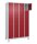 CP Schließfachschrank Classic Plus lichtgrau, rubinrot 080010-405 S10001, 20 Schließfächer 120,0 x 50,0 x 195,0 cm