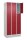 CP Schließfachschrank Classic PLUS lichtgrau, rubinrot 080020-303 S10001, 9 Schließfächer 90,0 x 50,0 x 195,0 cm