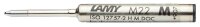LAMY M 22 Kugelschreibermine M schwarz, 1 St.