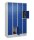 CP Schließfachschrank Classic PLUS enzianblau, lichtgrau 080020-404 S10003, 16 Schließfächer 120,0 x 50,0 x 185,0 cm