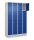 CP Schließfachschrank Classic PLUS enzianblau, lichtgrau 080020-404 S10003, 16 Schließfächer 120,0 x 50,0 x 185,0 cm