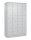 CP Schließfachschrank Classic PLUS lichtgrau 080020-405 S10003, 20 Schließfächer 120,0 x 50,0 x 195,0 cm