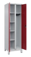 CP Spind Classic Plus lichtgrau, rubinrot 080610-20 S10001, 1 Schließfach 60,0 x 50,0 x 195,0 cm