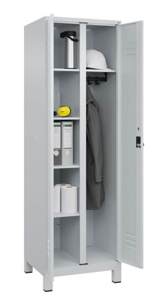 CP Spind Classic Plus lichtgrau 080610-20 S10009, 1 Schließfach 60,0 x 50,0 x 195,0 cm