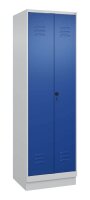 CP Spind Classic PLUS enzianblau, lichtgrau 080620-20 S10003, 1 Schließfach 60,0 x 50,0 x 195,0 cm