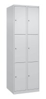 CP Schließfachschrank Classic Plus lichtgrau 080000-203 S10008, 6 Schließfächer 60,0 x 50,0 x 185,0 cm