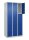 CP Schließfachschrank Classic Plus enzianblau, lichtgrau 080000-303 S10003, 9 Schließfächer 90,0 x 50,0 x 185,0 cm