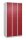 CP Schließfachschrank Classic Plus lichtgrau, rubinrot 080000-305 S10001, 15 Schließfächer 90,0 x 50,0 x 185,0 cm