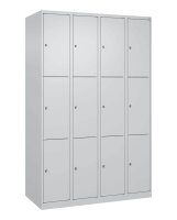 CP Schließfachschrank Classic Plus lichtgrau 080000-403 S10008, 12 Schließfächer 120,0 x 50,0 x 185,0 cm