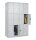 CP Schließfachschrank Classic Plus lichtgrau 080000-403 S10008, 12 Schließfächer 120,0 x 50,0 x 185,0 cm