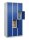 CP Schließfachschrank Classic Plus enzianblau, lichtgrau 080000-304 S10003, 12 Schließfächer 90,0 x 50,0 x 185,0 cm
