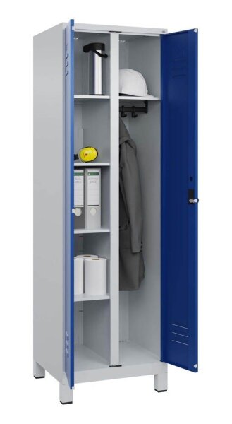 CP Spind Classic Plus enzianblau, lichtgrau 080610-20 S10003, 1 Schließfach 60,0 x 50,0 x 195,0 cm