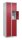 CP Schließfachschrank Classic Plus lichtgrau, rubinrot 080000-204 S10001, 8 Schließfächer 60,0 x 50,0 x 185,0 cm