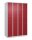 CP Schließfachschrank Classic Plus lichtgrau, rubinrot 080000-405 S10001, 20 Schließfächer 120,0 x 50,0 x 185,0 cm