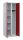 CP Spind Classic Plus lichtgrau, rubinrot 080600-20 S10001, 1 Schließfach 60,0 x 50,0 x 185,0 cm