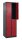 CP Spind Classic Plus rubinrot, schwarzgrau 080300-20 S10066, 4 Schließfächer 60,0 x 50,0 x 185,0 cm