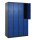 CP Spind Classic Plus enzianblau, schwarzgrau 080300-40 S10068, 8 Schließfächer 120,0 x 50,0 x 185,0 cm