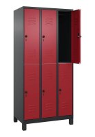 CP Spind Classic Plus rubinrot, schwarzgrau 080310-30...