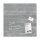 SIGEL Glas-Magnettafel artverum® 48,0 x 48,0 cm Design Sichtbeton