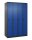 CP Spind Classic Plus enzianblau, schwarzgrau 080000-40 S10057, 4 Schließfächer 120,0 x 50,0 x 185,0 cm