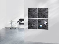 SIGEL Glas-Magnettafel artverum® 48,0 x 48,0 cm...