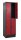 CP Spind Classic PLUS rubinrot, schwarzgrau 080320-20 S10125, 4 Schließfächer 60,0 x 50,0 x 195,0 cm