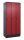 CP Spind Classic PLUS rubinrot, schwarzgrau 080020-30 S10070, 3 Schließfächer 90,0 x 50,0 x 195,0 cm