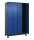 CP Spind Classic Plus enzianblau, schwarzgrau 080010-40 S10061, 4 Schließfächer 120,0 x 50,0 x 195,0 cm