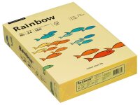 Rainbow Kopierpapier COLOURED PAPER gelb DIN A4 80 g/qm...