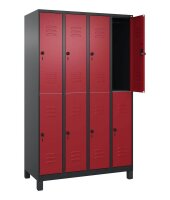 CP Spind Classic Plus rubinrot, schwarzgrau 080310-40...