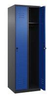 CP Spind Classic Plus enzianblau, schwarzgrau 080000-20 S10077, 2 Schließfächer 60,0 x 50,0 x 185,0 cm