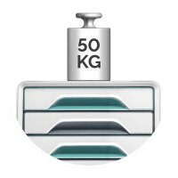 cep Schubladenbox Smoove  weiß/grau/grün 1071110571, DIN A4 mit 5 Schubladen, 1 St.