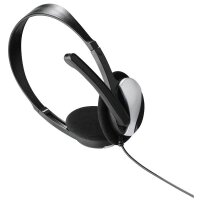 hama HS-P100 Headset schwarz,silber