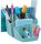 cep Schreibtisch-Organizer Riviera mint Polystyrol 6 Fächer 14,3 x 15,8 x 9,3 cm