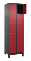 CP Schließfachschrank Classic Plus rubinrot,...