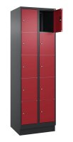 CP Schließfachschrank Classic PLUS rubinrot,...