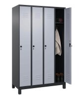 CP Spind Classic Plus schwarzgrau, weißaluminium...