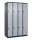 CP Spind Classic Plus schwarzgrau, weißaluminium 080300-40 S10118, 8 Schließfächer 120,0 x 50,0 x 185,0 cm