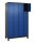 CP Schließfachschrank Classic Plus enzianblau, schwarzgrau 080010-404 S10036, 16 Schließfächer 120,0 x 50,0 x 195,0 cm