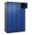 CP Schließfachschrank Classic Plus enzianblau, schwarzgrau 080000-405 S10030, 20 Schließfächer 120,0 x 50,0 x 185,0 cm
