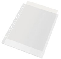 bene Prospekthüllen DIN A4 transparent genarbt 0,07 mm, 100 St.