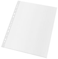 bene Prospekthüllen DIN A4 transparent genarbt 0,07 mm, 100 St.