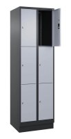 CP Schließfachschrank Classic PLUS schwarzgrau,...