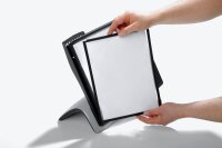 DURABLE Sichttafelsystem SHERPA STYLE TABLE 10 585501 DIN A4 schwarz mit 10 St. Sichttafeln, 1 St.