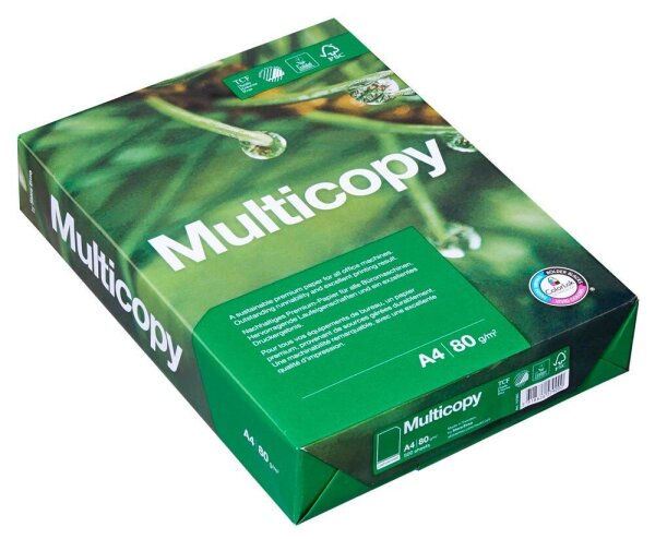 Multicopy Kopierpapier ORIGINAL DIN A4 80 g/qm 500 Blatt