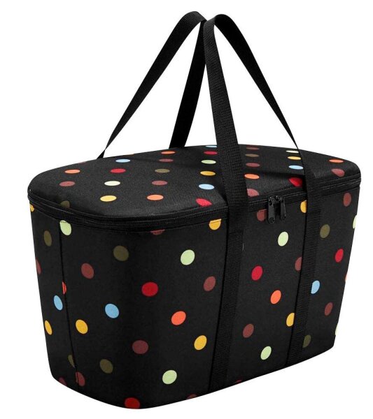 reisenthel® Kühltasche coolerbag Kunstfaser schwarz/bunt bedruckt UH7009