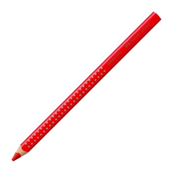 FABER-CASTELL Jumbo Grip Buntstift rot, 1 St.