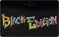 FABER-CASTELL Black Edition Buntstifte farbsortiert, 36 St.