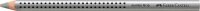 FABER-CASTELL Grip Metallic Jumbo Buntstift silber, 1 St.